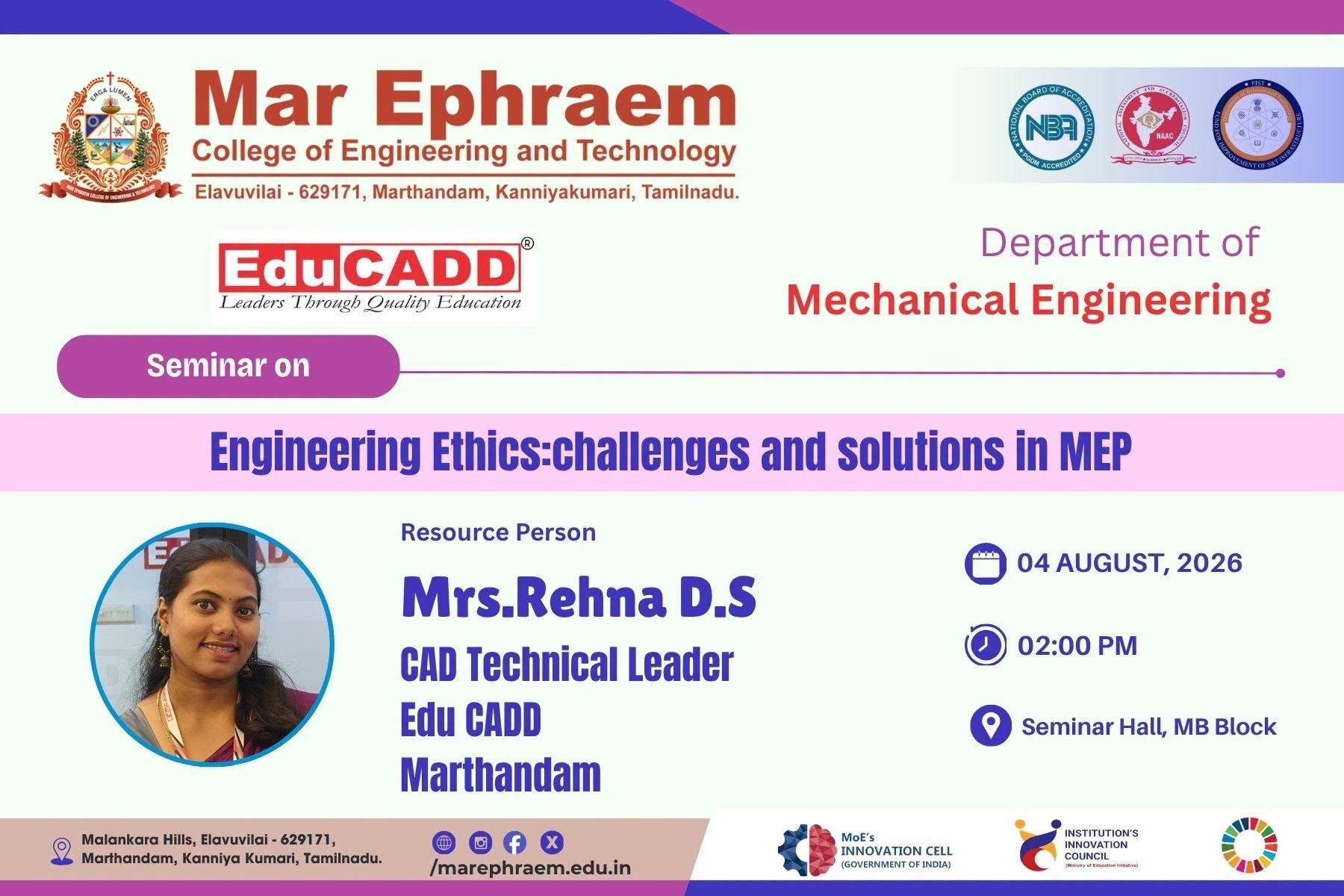 Engineering Ethics: Challenges and Solutions in MEP.