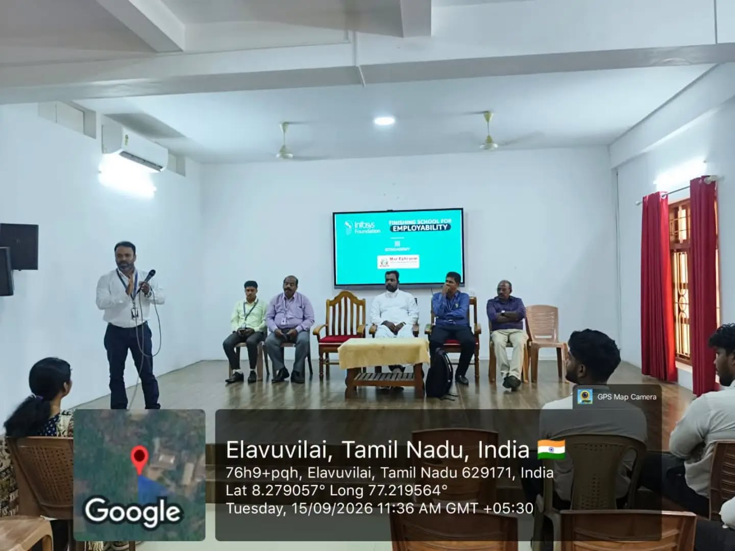 Skill enhancement initiative supported by Infosys Foundation 