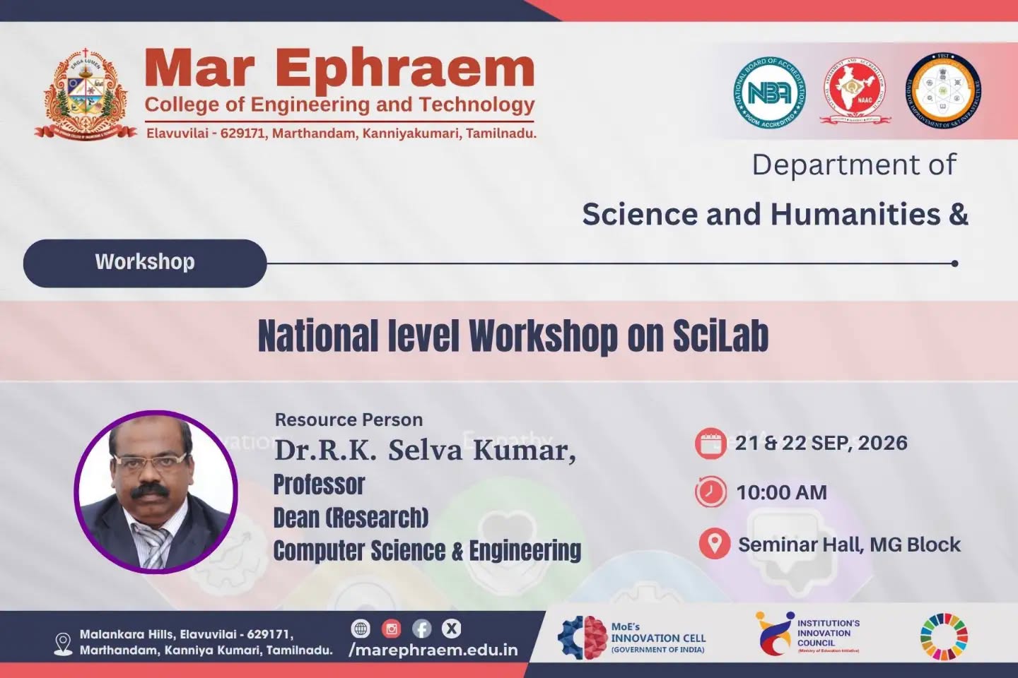 National Level Workshop on SciLab