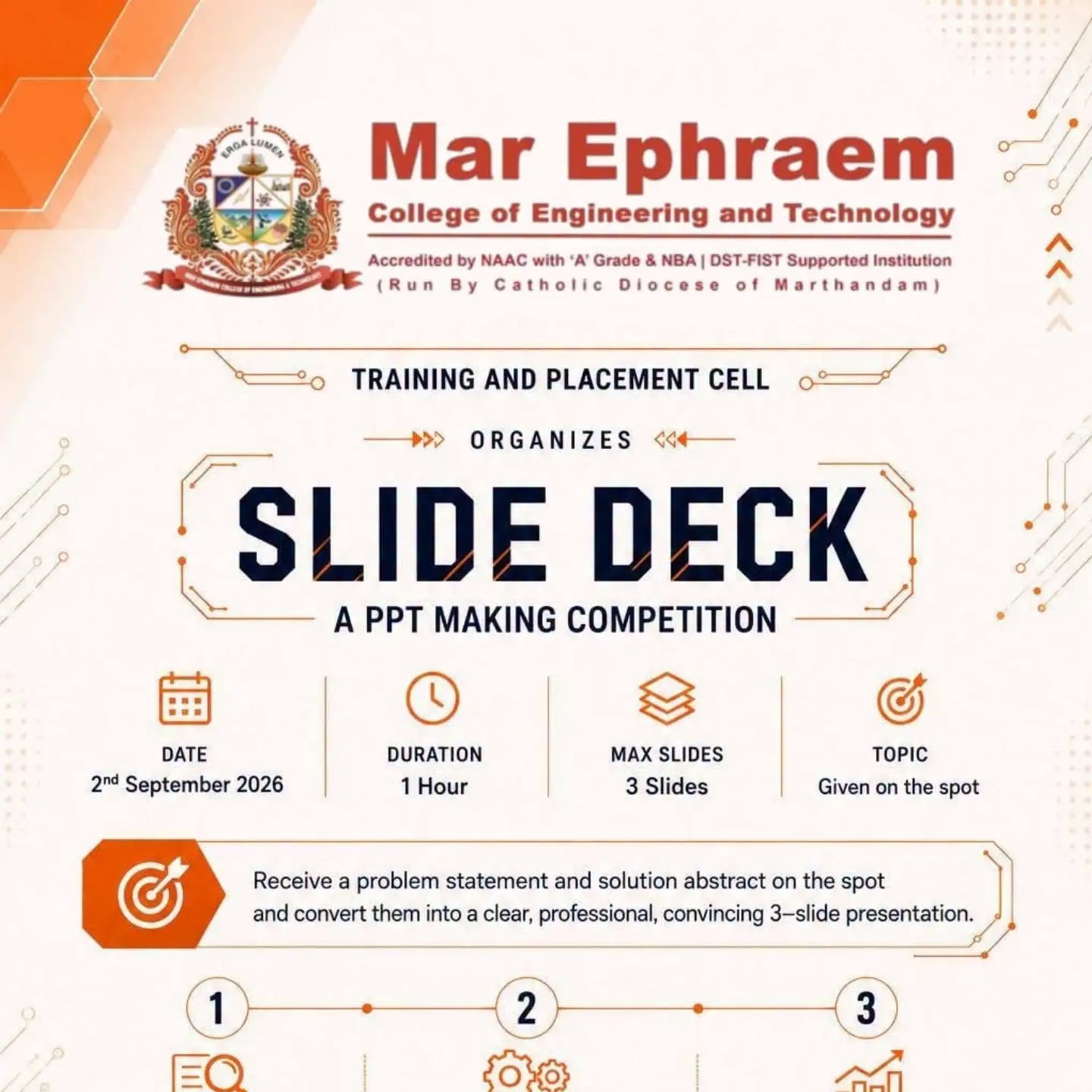 "SLIDE DECK" – A PPT Making Competition